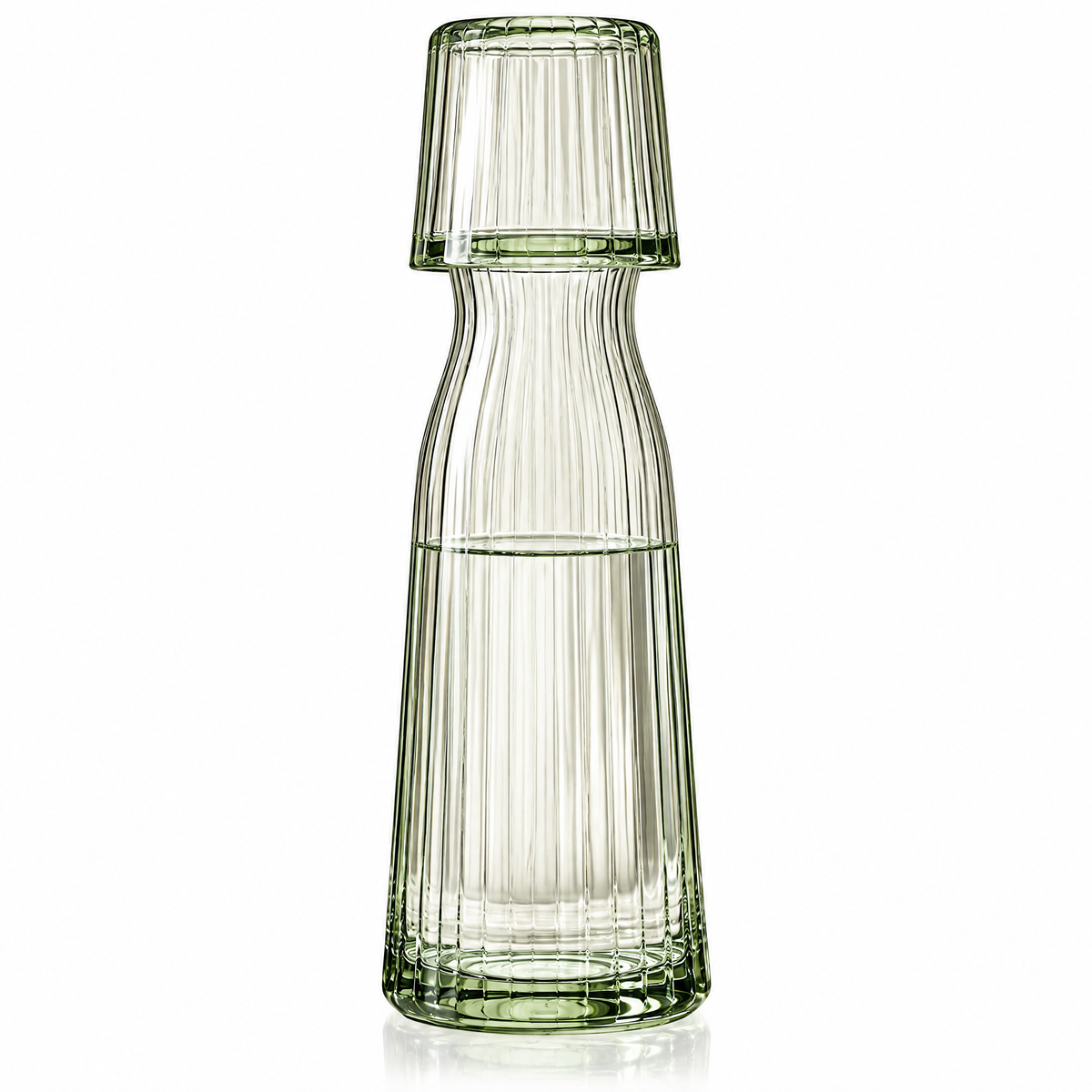 ZELVORIE Sera Ripple Glass Carafe Set