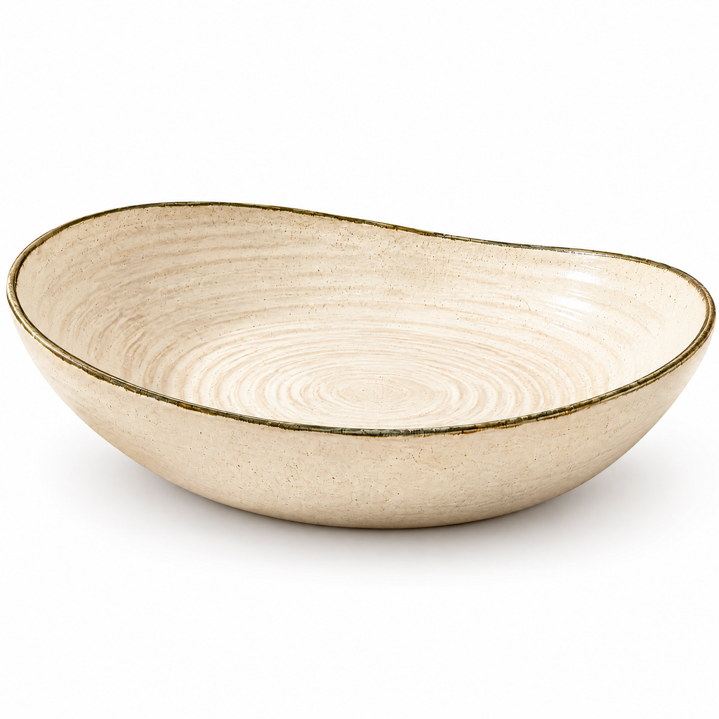 ZELVORIE Nilo Stoneware Serving Bowl