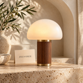 ZELVORIE Halo Frosted Glass Lamp